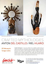 Crafted Mythologies poster Anton del Castillo & Riel Hilario